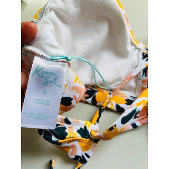 NWOT Kona Sol Swimsuit top size M - Picture 3 of 5